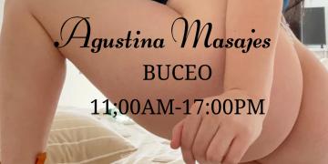 Hola soy Agustina, titulada en quiromasaje básico&superior y también en diferentes cursos de masajes